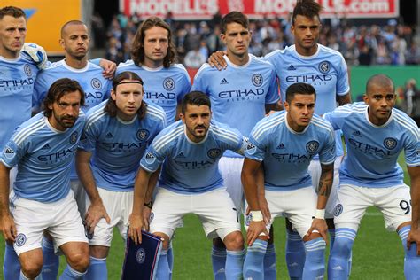 New york city football club - New York City Football Club recorded an emphatic 5-0 Leagues Cup victory against Toronto FC. The Boys in Blue secured a first-half lead when Maxime Chanot headed home from a corner in the 30 th minute. They would double that advantage in the 45 th minute when Mounsef Bakrar pounced on a rebound to fire in a brilliant …